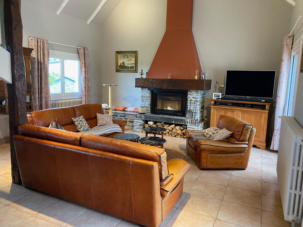 Mamoucafecouette Bed and Breakfast Roz-sur-Couesnon Exteriör bild